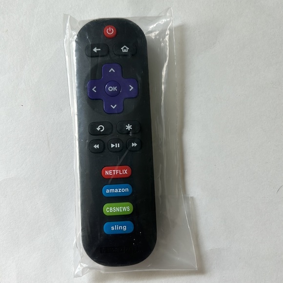 Roku 2 XD streaming box-power cord and New remote -Netflix-Amazon-Sling-CBS - Picture 5 of 6